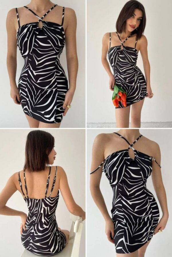 Virtual Μίνι Φόρεμα