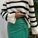 Φούστα Δερματίνη - Πράσινο