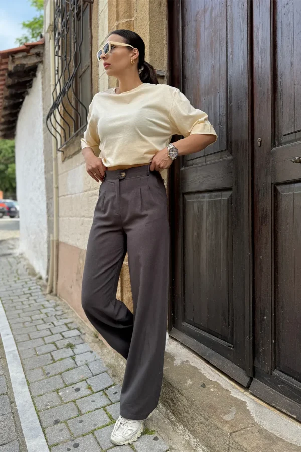 Palazzo Λινό Παντελόνι - Καφέ