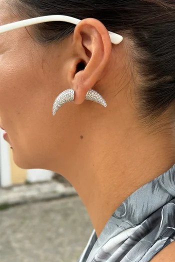 Naili Σκουλαρίκια - Ασημί