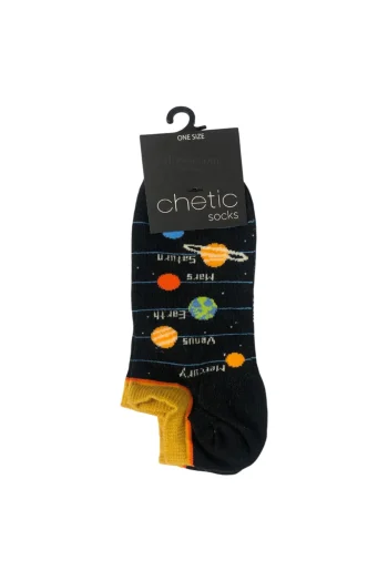 Γυναικεία Σοσόνια με Σχέδια Πλανήτες - Μαύρο