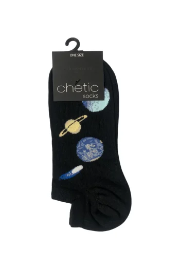 Γυναικεία Σοσόνια με Σχέδιο Πλανήτες - Μαύρο