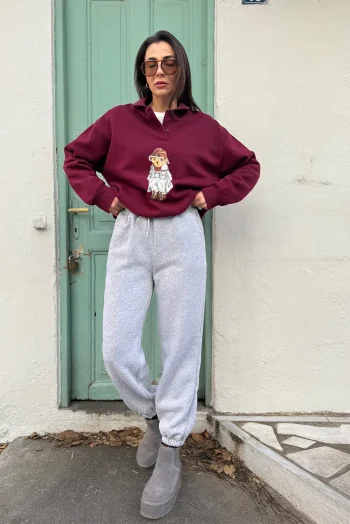 Jogger Παντελόνι Φόρμας - Γκρι