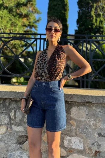 Κορμάκι Εξώπλατο - Λεοπάρ