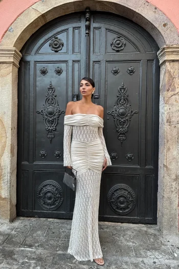 Catherina Maxi Φόρεμα - Εκρού