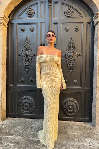 Catherine Maxi Φόρεμα - Butter Yellow