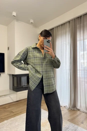 Καρό Πουκάμισο Oversized