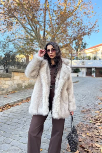 Παλτό από Συνθετική Γούνα