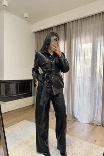 Σετ Ζακέτα κ Παντελόνι - Μαύρο