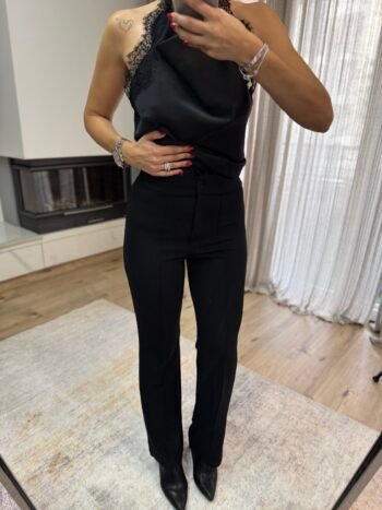 Υφασμάτινο Παντελόνι - Μαύρο