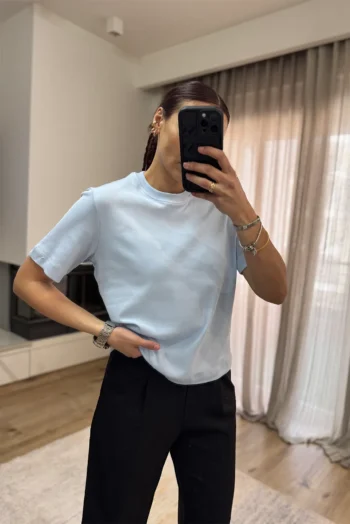 T-Shirt - Γαλάζιο