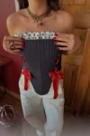 Amor Two Pieces Corset - Σκούρο Μπλε